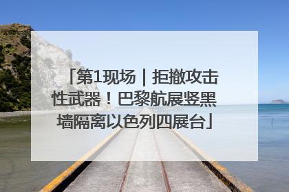 第1现场｜拒撤攻击性武器！巴黎航展竖黑墙隔离以色列四展台